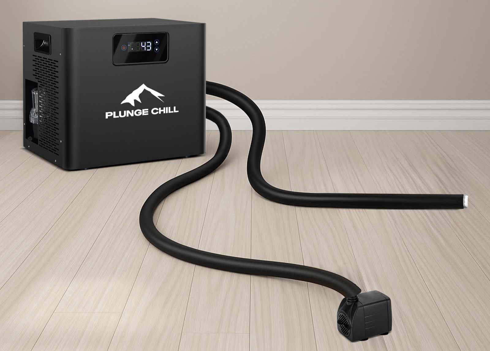 Plunge Chill Cold plunge chiller feature Lightweight & Portable