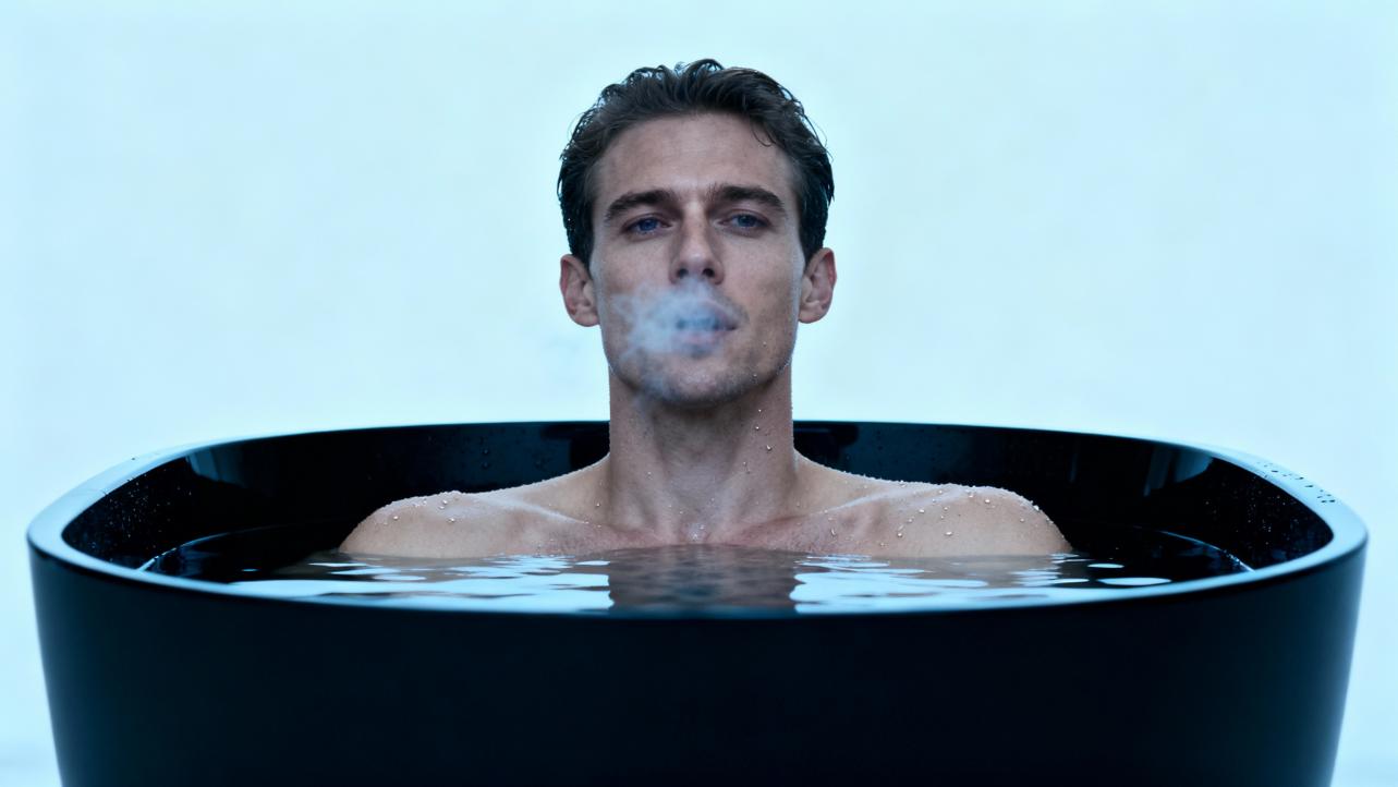 Freshwater Cold Plunge Tub for Traditional Use