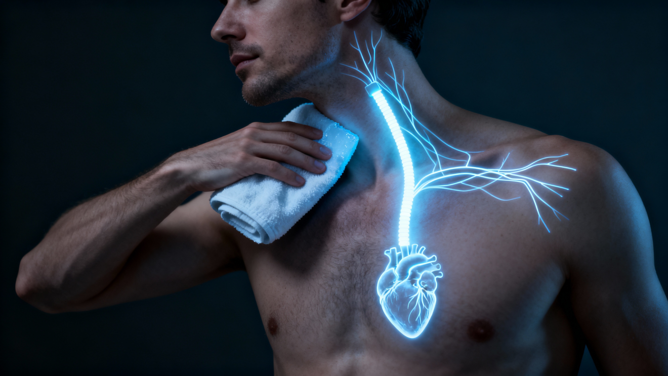 Six Steps to Activate the Vagus Nerve with Cold Stimulation