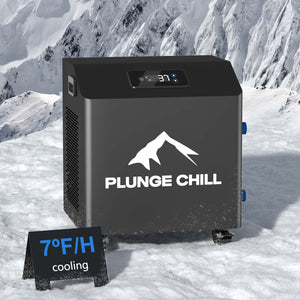 1hp cold plunge chiller and 7f coolling per hour