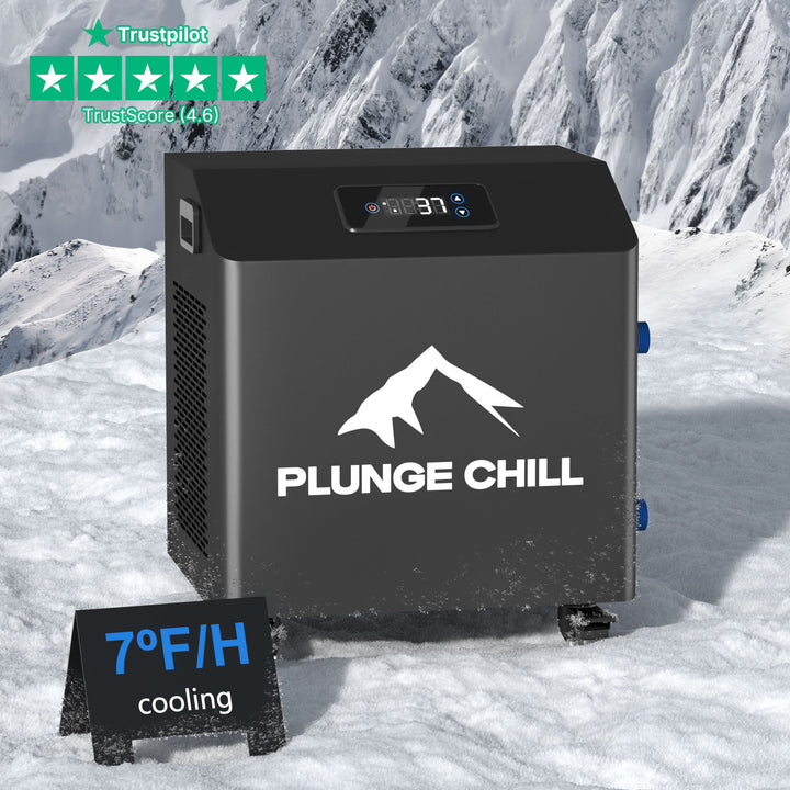 1hp cold plunge chiller and 7f coolling per hour
