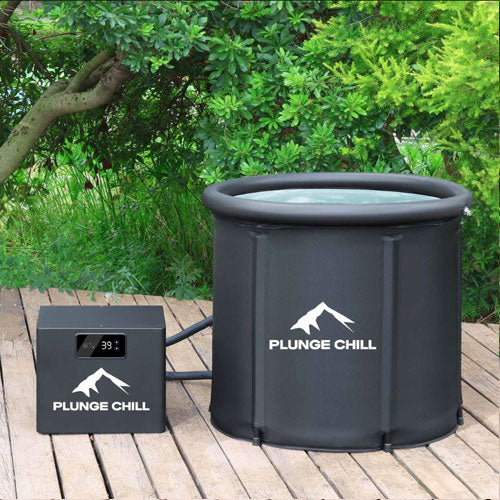 Cold plunge tub hover