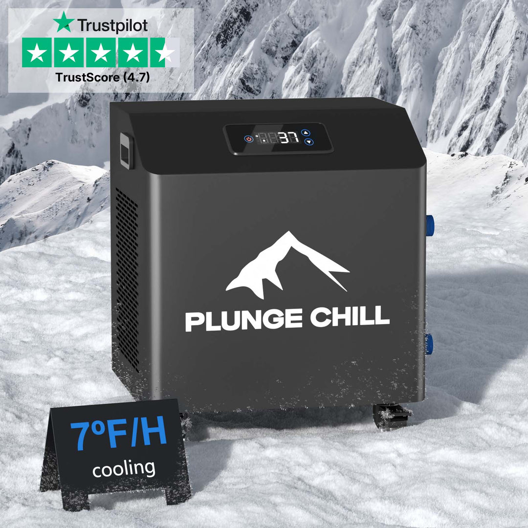 1hp cold plunge chiller and 7f coolling per hour