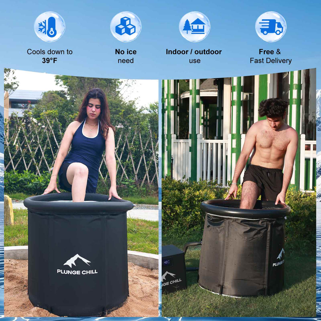 Cold Plunge Tub with Chiller