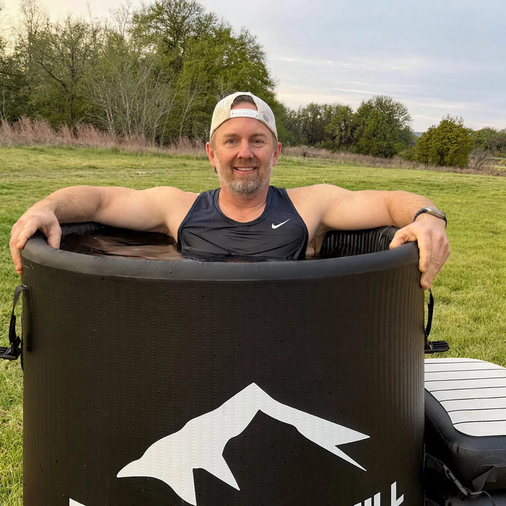 Outdoor cold plunge