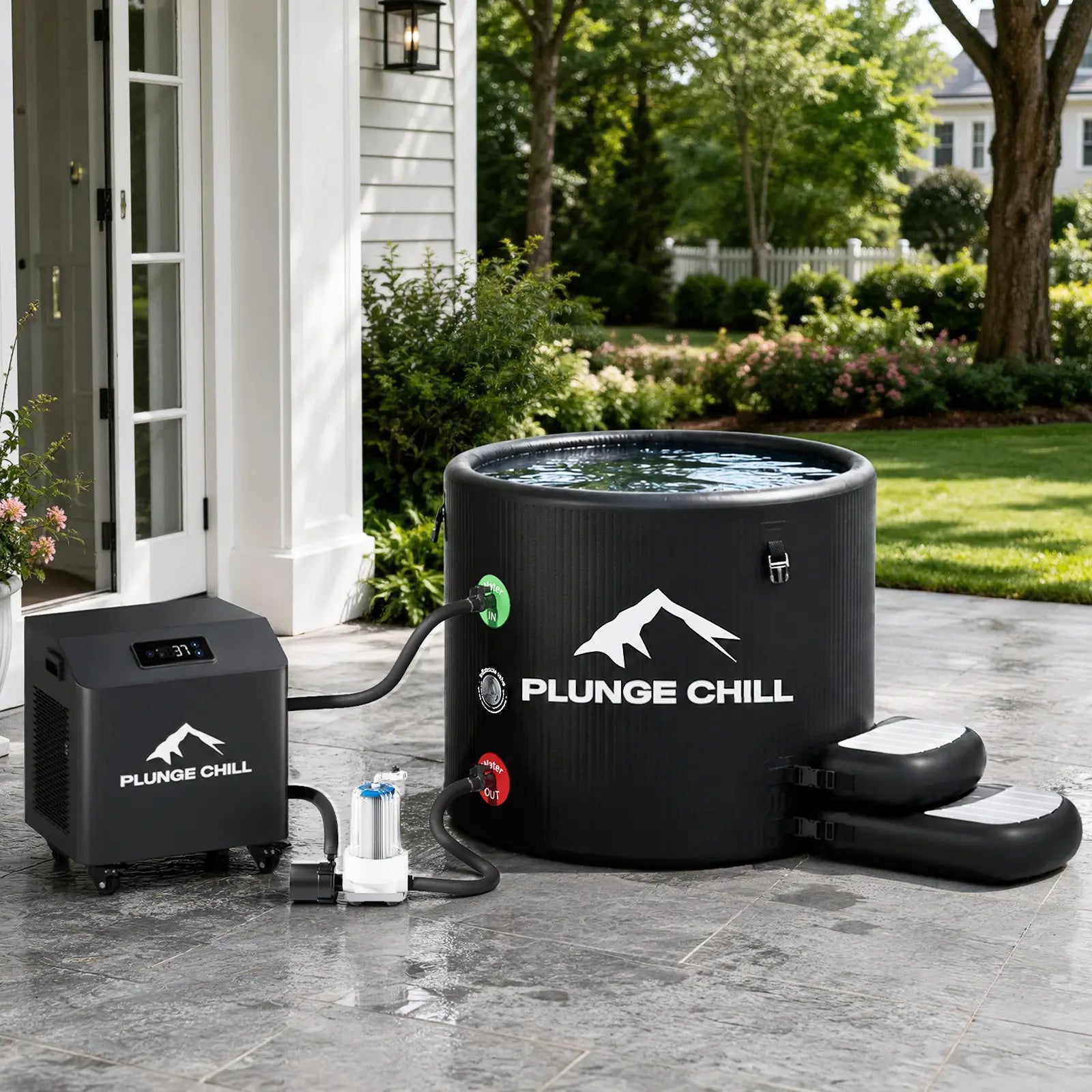 1HP Cold Plunge Chiller + Tub(Plus)
