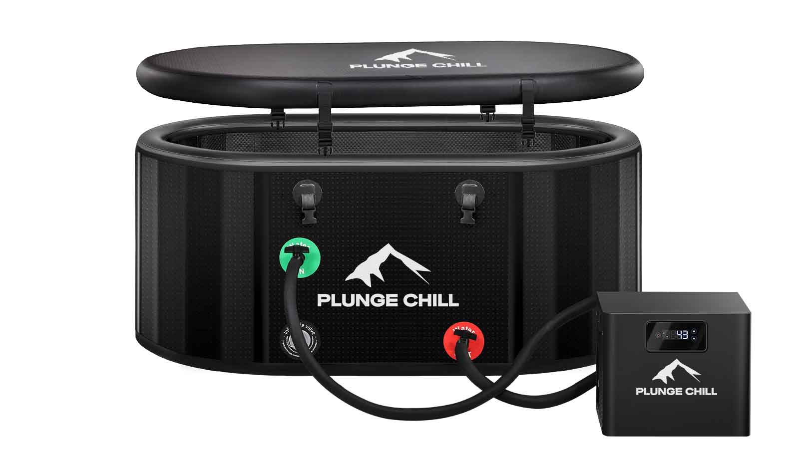 inflatable cold plunge tub Plunge Chill Pro